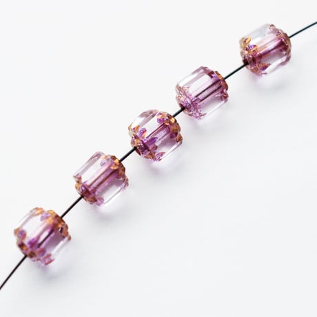 【全６色】チェコ製カセドラル G ６mm　３０個