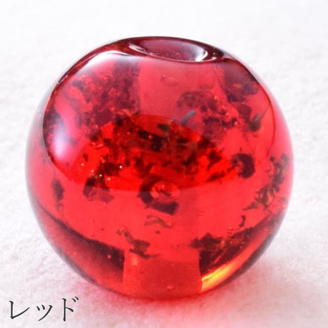 メテオグラス（隕石ガラスビーズ)  13mm 丸玉