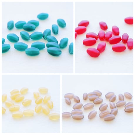 【全４色】チェコ製 ローゼン(大)１００個