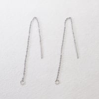 ステンレス製　アメリカンピアス　約8㎝　３ペア