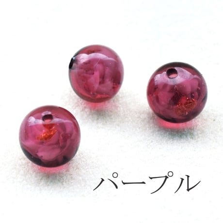 ベネチアン　ラウンド 8mm  6個"