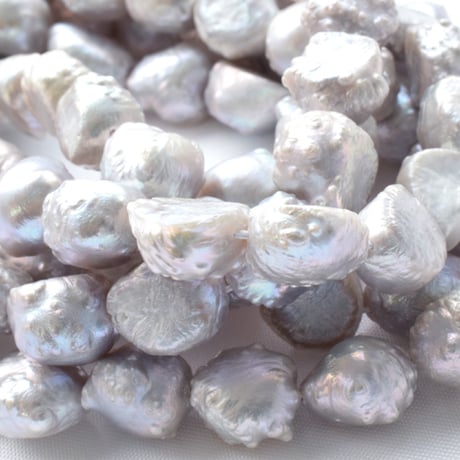 淡水パール グレー バロック 9～12mm