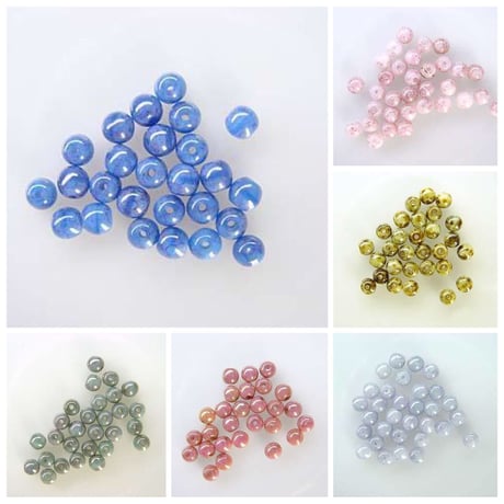 【全６色】チェコ製 ピカソ ４mm　２０g