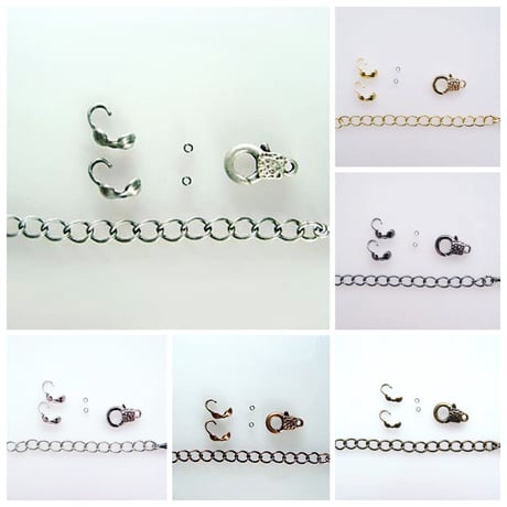 【全６色】フレンチフックセット12mm　10セット
