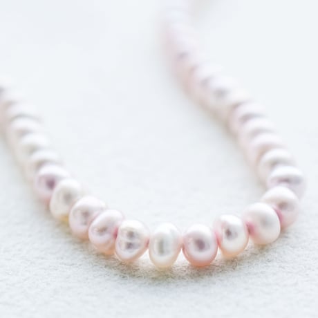 淡水パール パープル ボタン 4.5～5mm