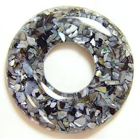 【全９色】プレスシェル サークル 40mm (穴なし) 3個