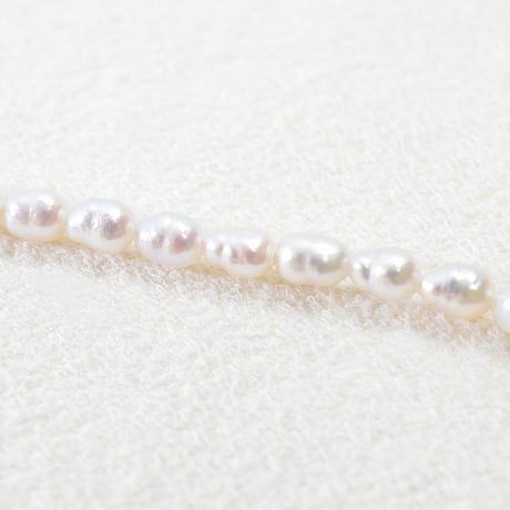 淡水パール　ホワイト　ライス　3.5mm