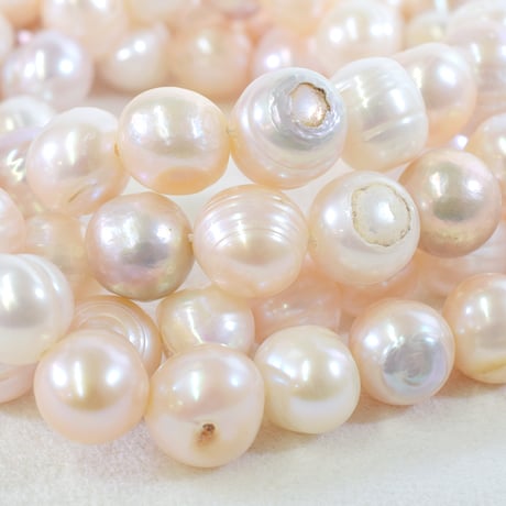 淡水パール マルチ ラウンド 約9.5～10mm 【36cm】