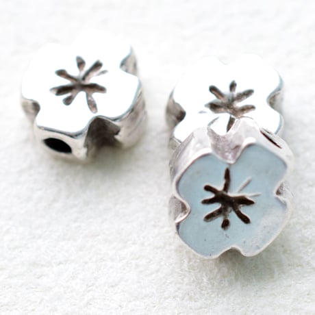 メタルモチーフ　フラワー9.5mm【No.4703・10個】