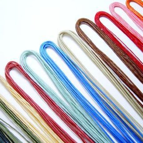 ロウビキヒモ　1.0mm × 2m【アソート5本セット】