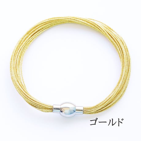 【全３色】20連ブレスレット　マグネット金具