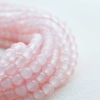 ローズクォーツ 4mm (丸玉)