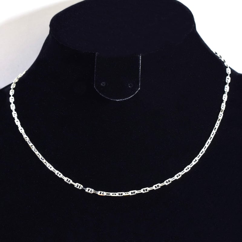 SILVER925 ロロマリーナチェーンネックレス【45㎝】 | beads lot