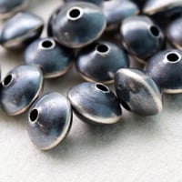 ナバホパール　ソロバン 8×5.2mm　【2個】