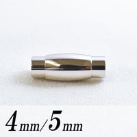 ステンレス製 マグネットクラスプ 【4mm/5mm用】