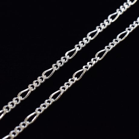 SILVER925　フィガロチェーンネックレス【60㎝】