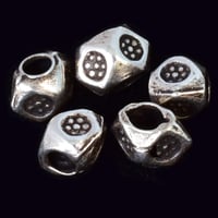【アウトレット】シルバー625  スペーサー　4.5×6.5mm・2個