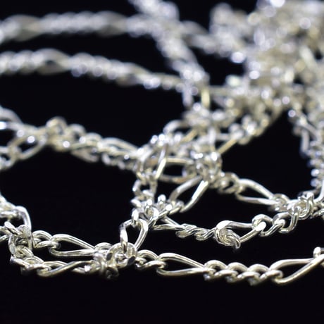 SILVER925　フィガロチェーンネックレス【60㎝】