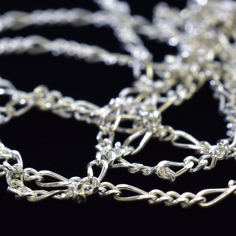 SILVER925 フィガロチェーンネックレス【60㎝】 | beads lot