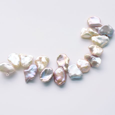 淡水パール  ケシ パープル 15～23ｍｍ  10cm