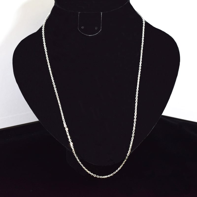 SILVER925 アズキチェーンネックレス【60㎝】 | beads lot