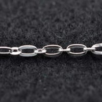 シルバー925　ファーボチェーン 1.8mm 50cm 1本