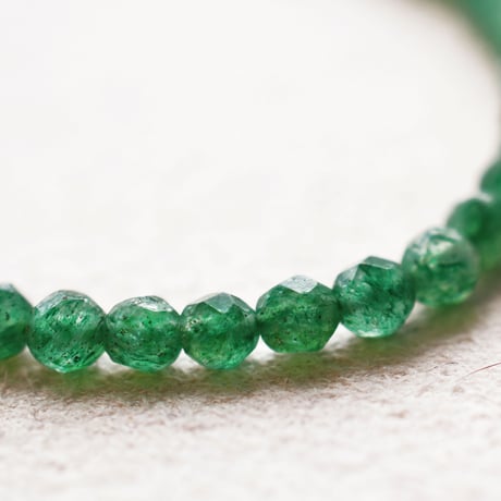 グリーンアベンチュリン 3mm (カット)