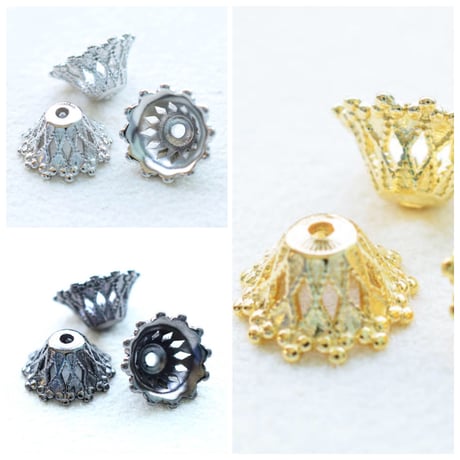 【全３色】キャップ　TR13647（国内メッキ）10個