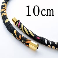 ニューチューブ ちりめん10㎝（太さ5㎜）【花火】10本セット