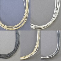 SILVER925金具　10連チョーカー　45㎝　【1本】