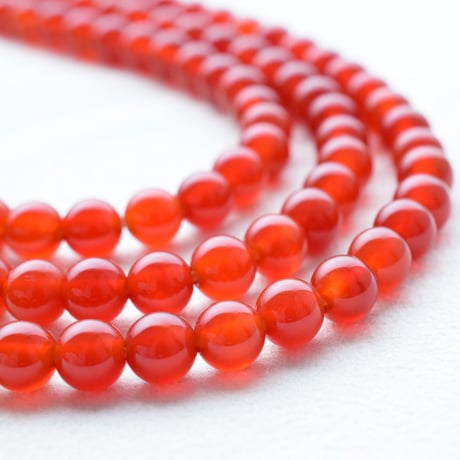 レッドアゲート 6mm (丸玉)