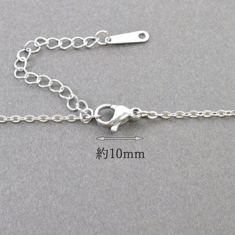 ステンレスチェーン No.6　約40〜45㎝【3本セット】
