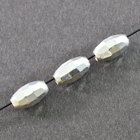 SILVER925  ミラーオーバル7×4mm【5個】