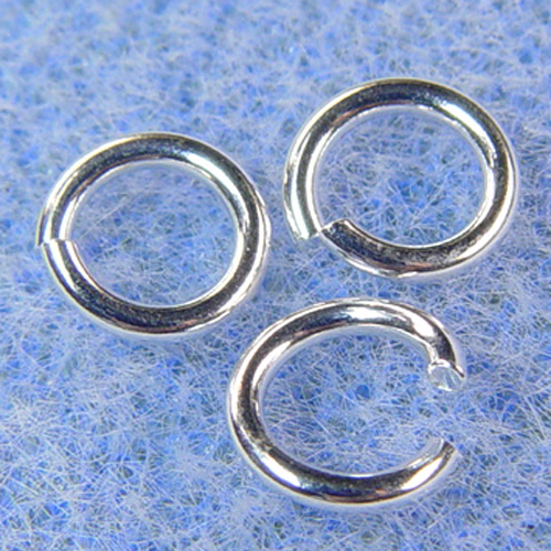 シルバー925 丸カン6mm【4個】 | beads lot