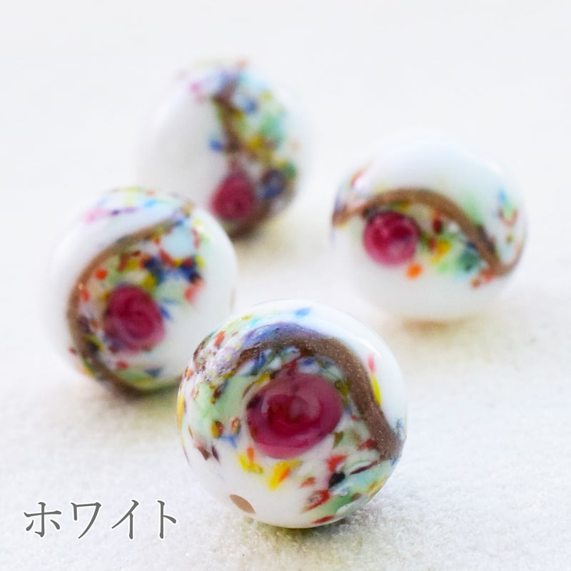 チェコ製 ガラスビーズルキノ 10mm 5個 | beads lot