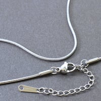 ステンレスチェーン No.2　約55～60cm【3本セット】