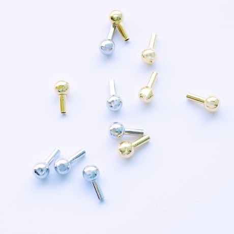 【全2色】メモリーワイヤー用エンドパーツ 10コ