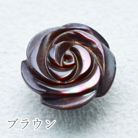 【全５色】M.O.P シェルローズ 14mm　5個