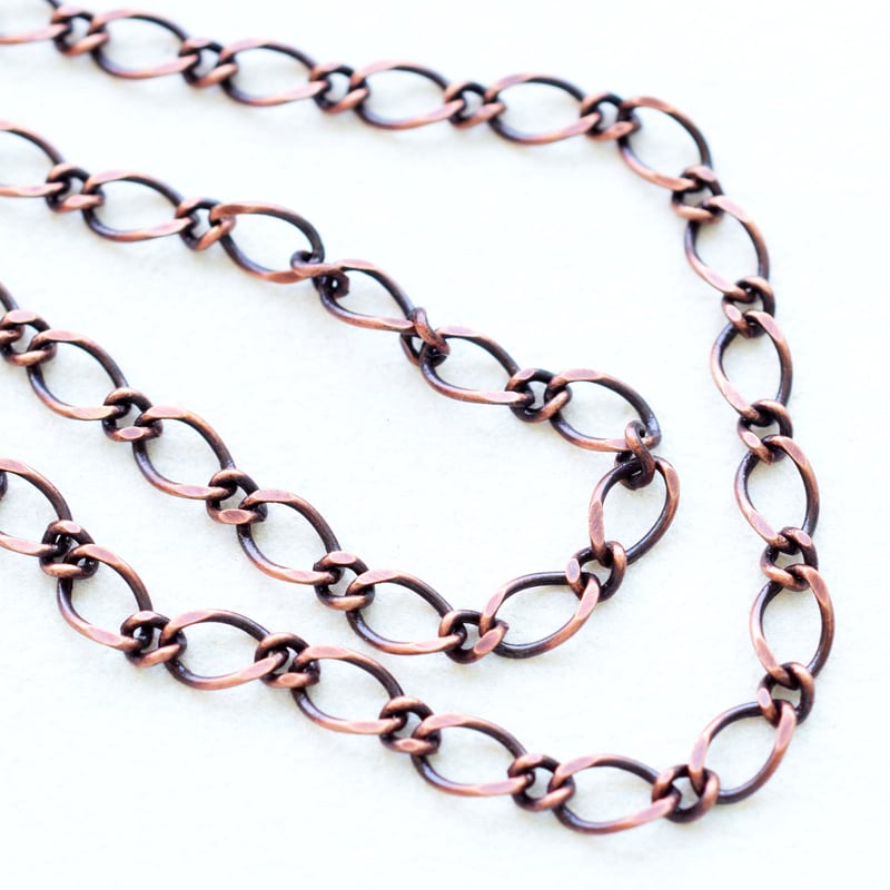 メタルチェーンFG180RBF銅古美【1m】 | beads lot