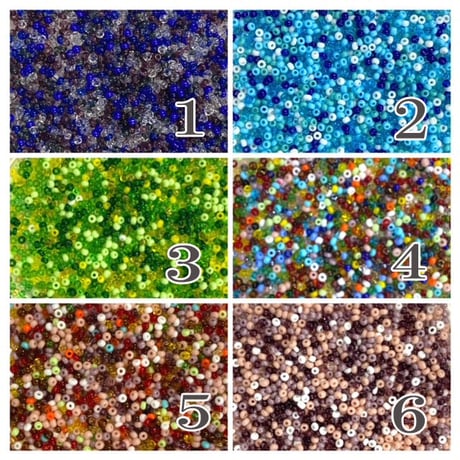 ピッコロビーズ MIXカラー 30ｇ