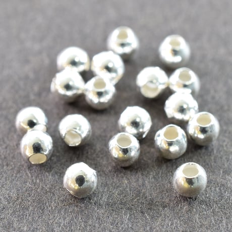 シルバー925　2mm玉【プレーン　50個】