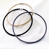 【全３色】マグネットワイヤーチョーカー【スエード】1本