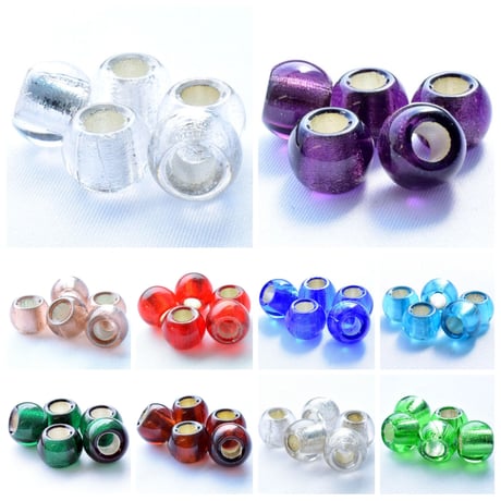 【全１０色】チェコ製 ミラービーズ １２mm　１０個