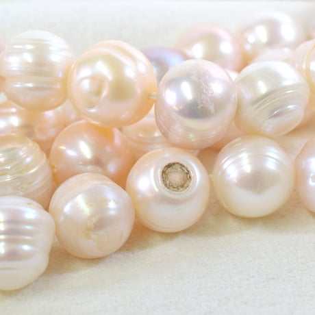 淡水パール マルチ ラウンド 約9.5～10mm 【36cm】