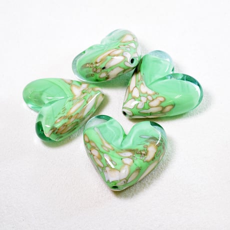 【ベネチアン】　カテリーナ　ハート　約28ｍｍ