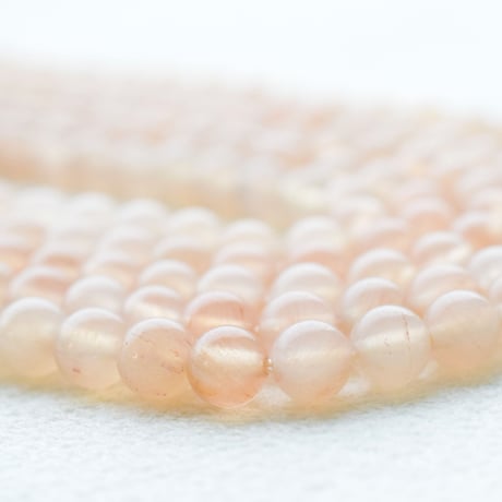ピーチアヴェンチュリン 4mm (丸玉)