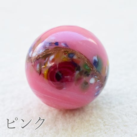 チェコ製 ガラスビーズルキノ １０mm ５個
