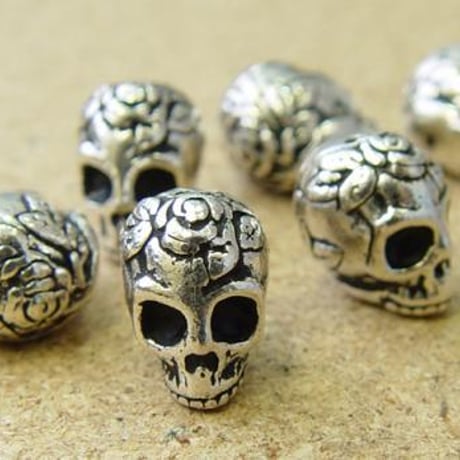 roseスカル【タテ穴・5個】