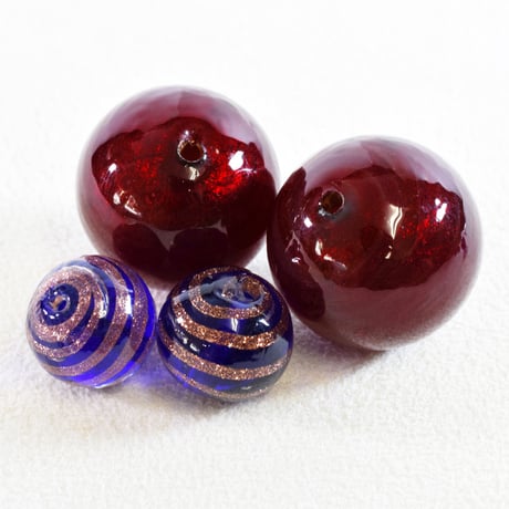 【ベネチアン】ラ・ペルラ　ラウンド約１２mm / 約２０mm