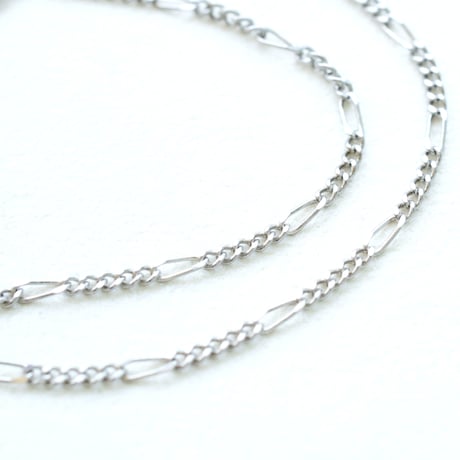 メタルチェーンNO.96　ロジウム【1m】